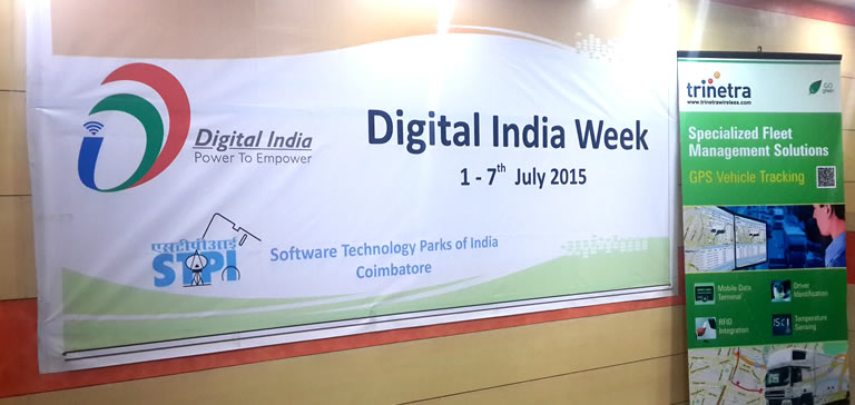 Trinetra iWay is proud to announce that Trinetra Wireless has been chosen as Nodal office for DIGITAL INDIA programme in Coimbatore region