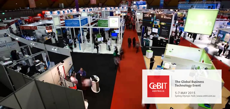 Trinetra iWay showcases at CeBIT Australia 2015